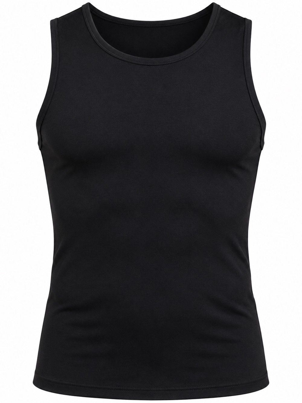 QORE LOGIQ 4X Black Compression Shirt Sleeveless